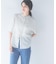 『WEB／一部店舗限定』UVカットウォッシャブルリネン混シャツブラウス