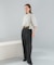 『WEB／一部店舗限定』UVカットウォッシャブルリネン混シャツブラウス
