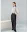 『WEB／一部店舗限定』UVカットウォッシャブルリネン混シャツブラウス