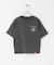 『親子リンク』『別注』MANHATTAN PORTAGE×DOORS　1ptプリントTシャツ(KIDS)