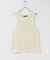 mizuiro-ind　PATTERNED VEST
