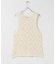 mizuiro-ind　PATTERNED VEST