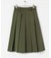 Scye　TAFFETAPLEATEATED SKIRT