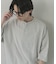 『別注』Healthknit×SENSE OF PLACE　ヘンリーネックTシャツ