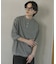 『別注』Healthknit×SENSE OF PLACE　ヘンリーネックTシャツ