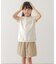 『150サイズあり』変形ワッフルノースリーブプルオーバー(KIDS)