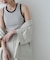 『別注』Healthknit×SENSE OF PLACE ボーダータンクトップ