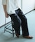 『速乾』ドライタッチ2タックワイドパンツ
