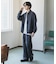 『UR TECH DRYLUXE』リネンライクワイドパンツ