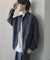 『UR TECH DRYLUXE』リネンライクジップブルゾン