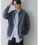 『UR TECH DRYLUXE』リネンライクジップブルゾン