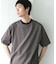 プレーティングマルチボーダーTシャツ