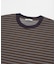 プレーティングマルチボーダーTシャツ