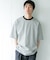 プレーティングマルチボーダーTシャツ