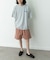 コーデュロイイージーバギーショートパンツ