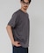 『洗濯可』LINEN NARROW TRIM T-SHIRTS