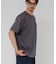 『洗濯可』LINEN NARROW TRIM T-SHIRTS