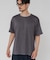 『洗濯可』LINEN NARROW TRIM T-SHIRTS