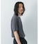 『洗濯可』LINEN NARROW TRIM T-SHIRTS