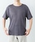 『洗濯可』LINEN NARROW TRIM T-SHIRTS