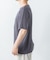 『洗濯可』LINEN NARROW TRIM T-SHIRTS