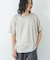 『洗濯可』LINEN NARROW TRIM T-SHIRTS