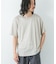 『洗濯可』LINEN NARROW TRIM T-SHIRTS