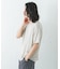 『洗濯可』LINEN NARROW TRIM T-SHIRTS