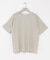 『洗濯可』LINEN NARROW TRIM T-SHIRTS