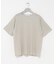 『洗濯可』LINEN NARROW TRIM T-SHIRTS