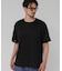 『洗濯可』LINEN NARROW TRIM T-SHIRTS