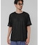 『洗濯可』LINEN NARROW TRIM T-SHIRTS