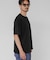『洗濯可』LINEN NARROW TRIM T-SHIRTS