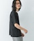 『洗濯可』LINEN NARROW TRIM T-SHIRTS