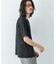 『洗濯可』LINEN NARROW TRIM T-SHIRTS