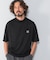 OOPS　吸水速乾モックネックTシャツ