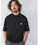 OOPS　吸水速乾モックネックTシャツ