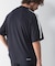 OOPS　吸水速乾ラインモックネックTシャツ