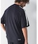 OOPS　吸水速乾ラインモックネックTシャツ
