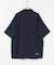 OOPS　吸水速乾ラインモックネックTシャツ