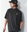 OOPS　吸水速乾ラインモックネックTシャツ