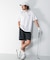 OOPS　吸水速乾ラインポロシャツ