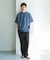 『別注』Snow Peak Apparel×DOORS　POCKET LOGO SHORT-SLEEVE T-SHIRTS
