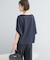 『WEB／一部店舗限定』UVカットクールタッチ5分袖ドルマンプルオーバー