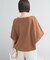 『WEB／一部店舗限定』UVカットクールタッチ5分袖ドルマンプルオーバー