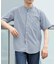 『WEB限定』『イージーケア ／ XLサイズあり』ハイパフォーマンスリネンバンド半袖シャツ