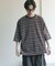『ユニセックス』ボーダーエクストラルーズTシャツ