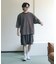『ユニセックス』ボーダーエクストラルーズTシャツ