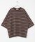 『ユニセックス』ボーダーエクストラルーズTシャツ