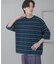 『ユニセックス』ボーダーエクストラルーズTシャツ